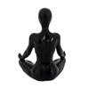 Статуэтка для йоги из смолы, фигурка дзен-йоги, украшение для домашнего рабочего стола, украшение для комнаты для медитации, комната для занятий йогой, подарок любителям йоги