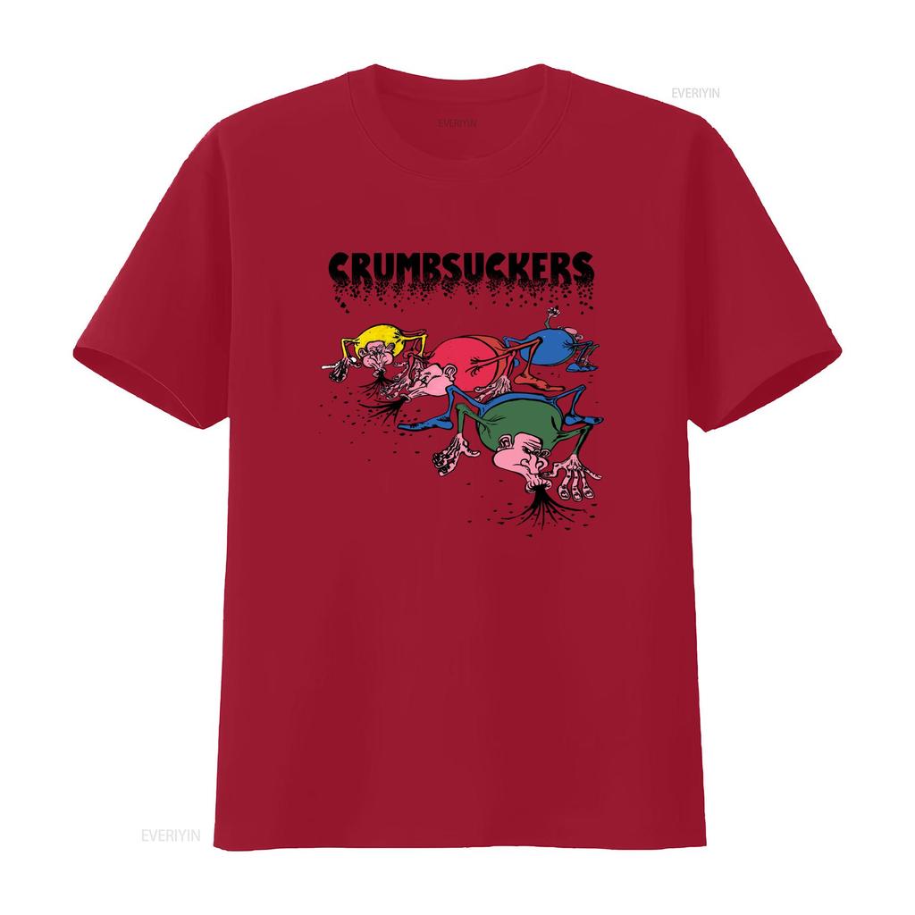Crumbsuckers Band T Shirt For Family Sizes S 5xl Vintage Washed Breathable Unisex Fashion Stretched Soft Top For Everyday Wear