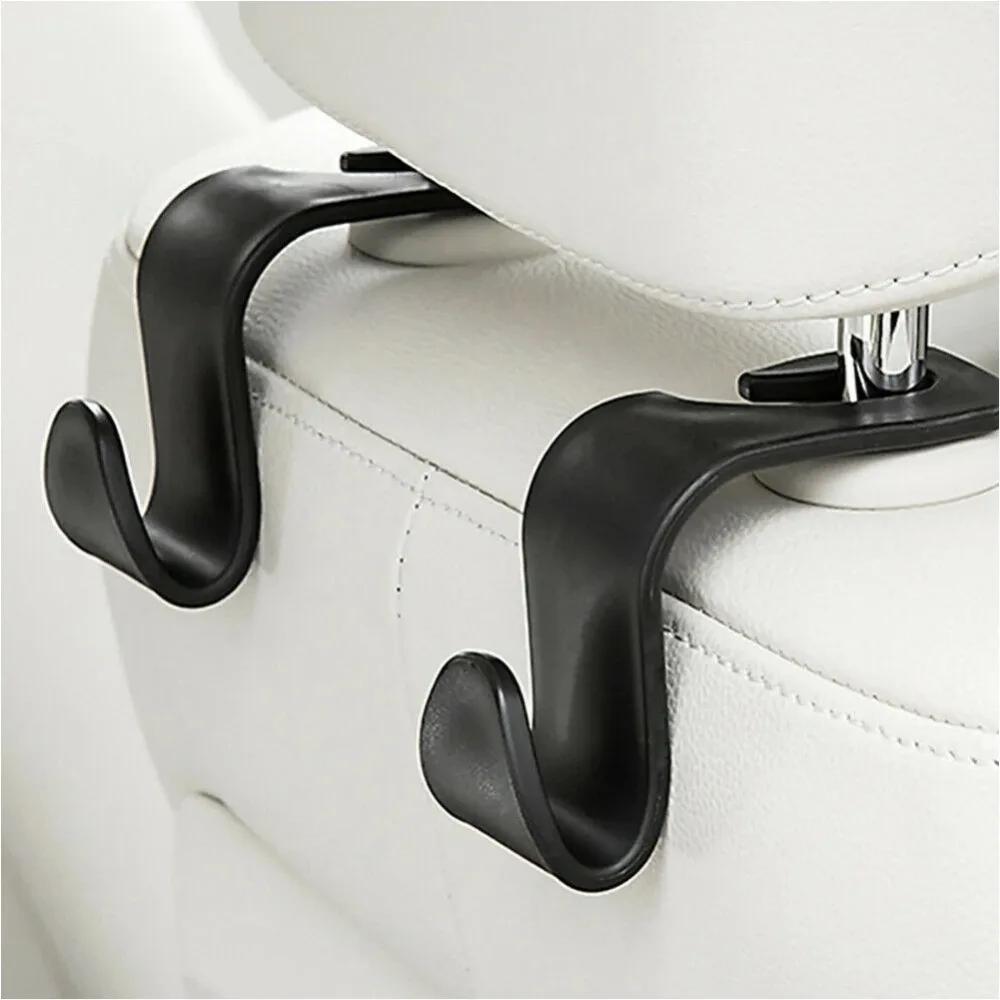 Creative Car Interior Hooks 2PCS - Seat Back, Multifunctional Car Shelves, Seat Headrest Hooks, Car Storage