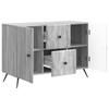 Sideboard Grey Sonoma 89 x 34.5 x 60 cm Particleboard