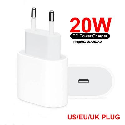 Быстрое зарядное устройство 20 Вт для iPhone 14, вилка Австралии/ЕС/США/Великобритании для iPhone 12, провод зарядного устройства для iPad USB-C для iphone13