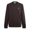Lacoste Mens Small Logo Fleece Crew Neck Sweatshirt