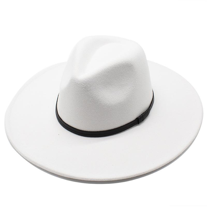 Шерстяная шляпа-цилиндр в стиле джаз с большими полями, 9,5 см, для мужчин и женщин, персиковый топ в форме сердца, черный цилиндр, фетровая шляпа