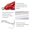 Sea Fishing Sinking Lure 60g Stainless Steel Plastic Artificial Simulation Eye Bait Accessory