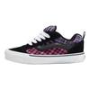 Vans Knu Skool Износостойкие Низкие кеды для скейтборда Унисекс Черные Фиолетовые Кроссовки VN0009QCBOQ