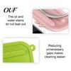 Drain Groove Drying Mat Silicone Pot Lid Holder, Cute Pig Shaped, Non Slip Heat Resistant Flexible Pad with Grooves, Multifunctional Kitchen