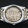 ЯПОНСКИЕ ВИНТАЖНЫЕ ОТРЕМОНТИРОВАННЫЕ МУЖСКИЕ АВТОМАТИЧЕСКИЕ ЧАСЫ SEIKO 5 С ЧЕРНЫМ ЦИФЕРБЛАТОМ a443987-1