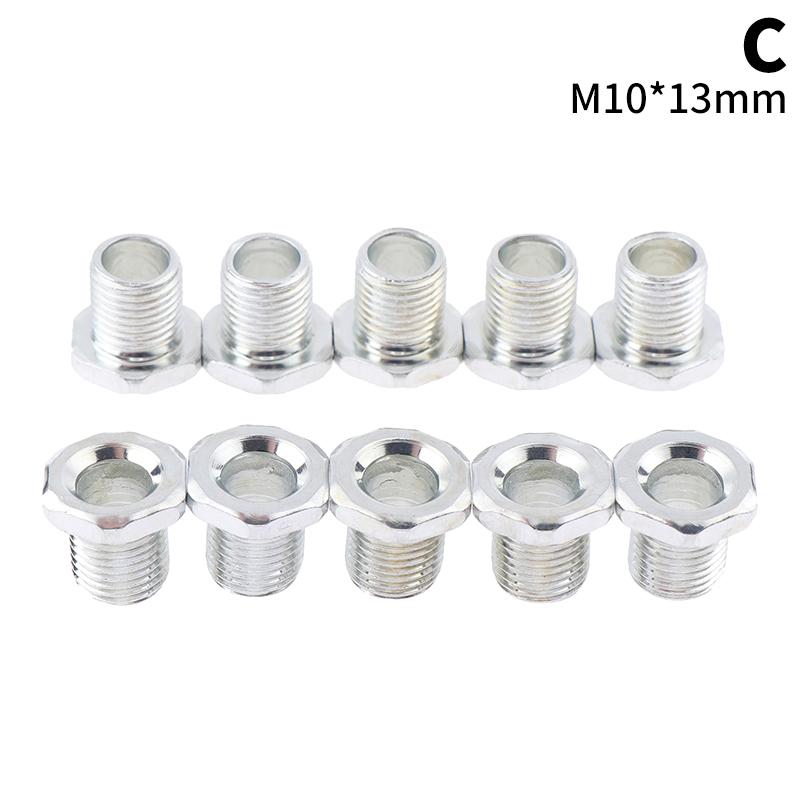 M10 резьбовая трубка с гайкой для ламп полая металлическая трубка винт для отбеливания зубов головка для ремонта осветительного основания соединительные аксессуары