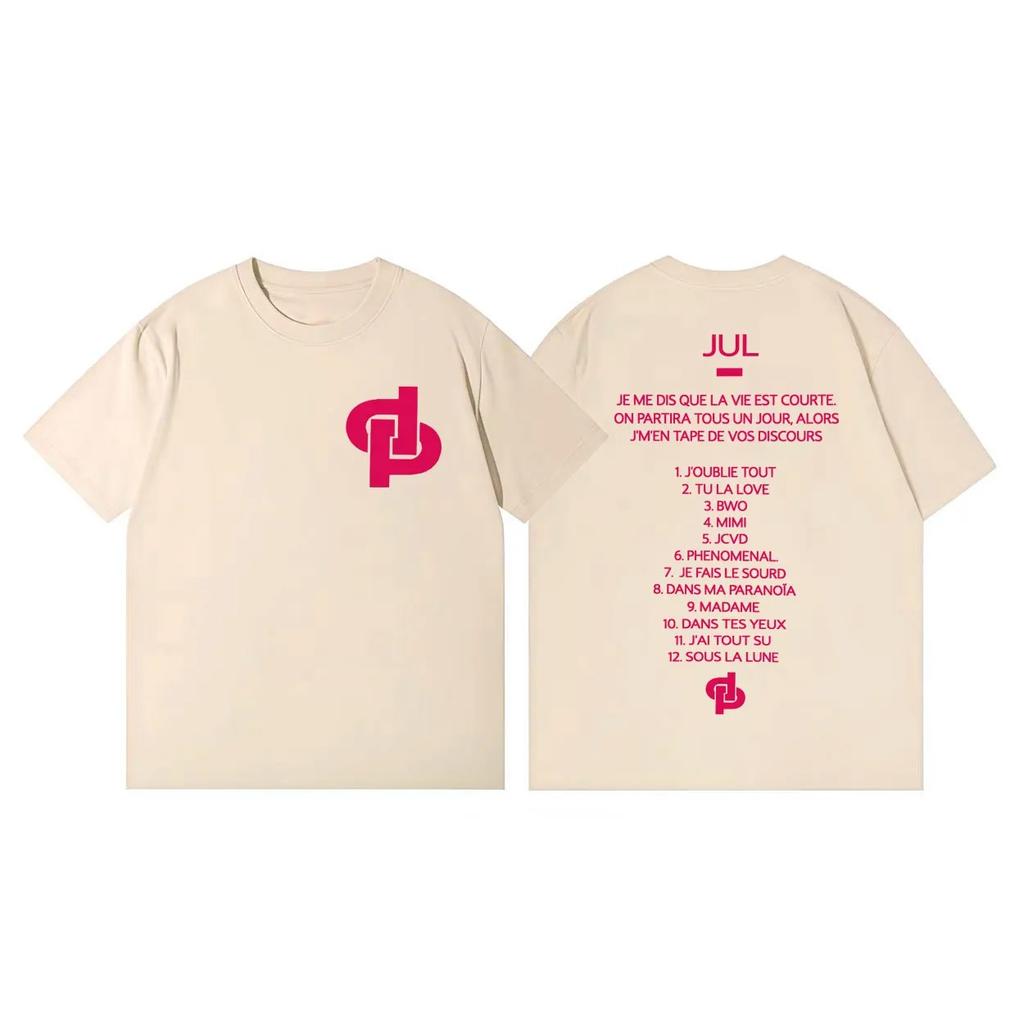 Jul July Tour 2026 Summer UNISEXs  Womens Cotton Tshirts Harajuku Y2k Oversized Tshirt Fashion Casual Round Neck Vintage