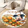 Personalized M-Mickey Round Chair Office Rug - Perfect for Mat, Office Chair & More - Ideal Gift for Birthdays and Holidays