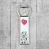 German Wirehaired Pointer I - bottle opener with a dog, personalized fridge opener, unique gift for a man by Art-Dog brand