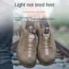 Summer Labor Insurance Shoes Men's Anti-smashing, Anti-piercing, Breathable Soft-soled Non-slip Work Shoes