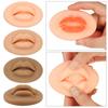Румяна для губ Microblading 3D Практика губ с открытым ртом Мягкая силиконовая кожа для мастеров перманентного макияжа