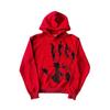 Mens Vintage Dark Print Hooded Sweatshirt Long Sleeve Loose Streetwear Y2K Casual Top
