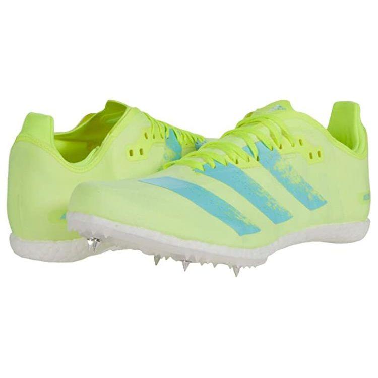 adidas Adizero Avanti Спортивный тренд Прочные Дышащие Кроссовки с низким верхом для бега Мужские Кроссовки Зеленый Синий FW2246