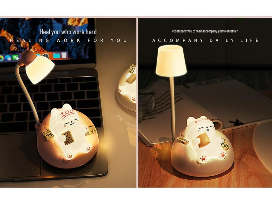 New Year Creative Night Light Gift for Students, Friends, Children & New Mothers - Ideal Bedroom Bedside Lamp