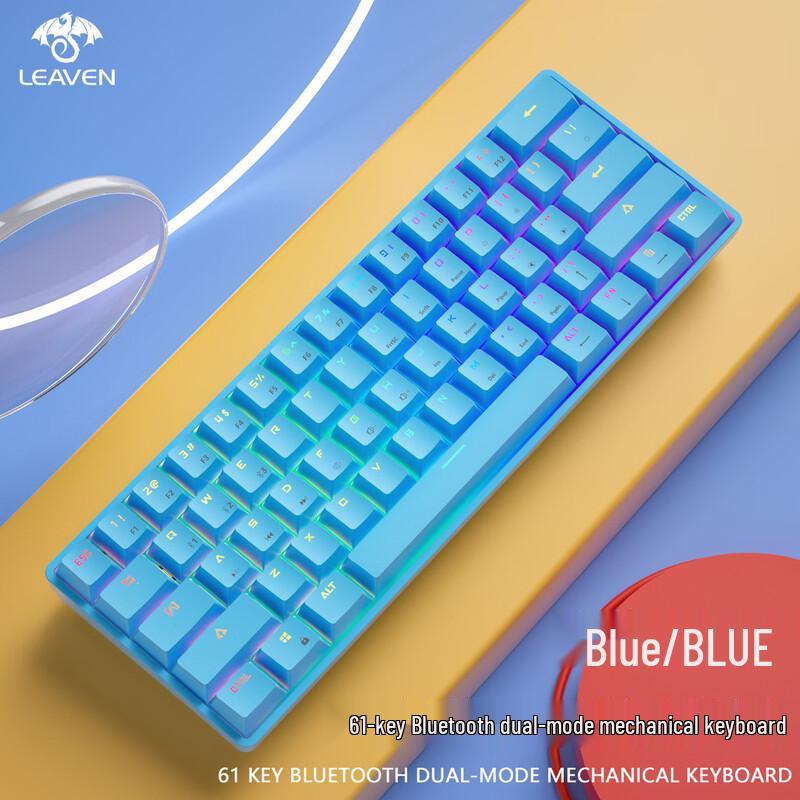 K28 Двухрежимная RGB Механическая игровая клавиатура с возможностью горячей замены