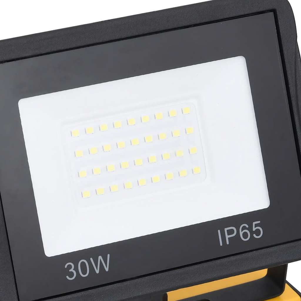 LED Floodlight with Handle 2*30 W Warm White