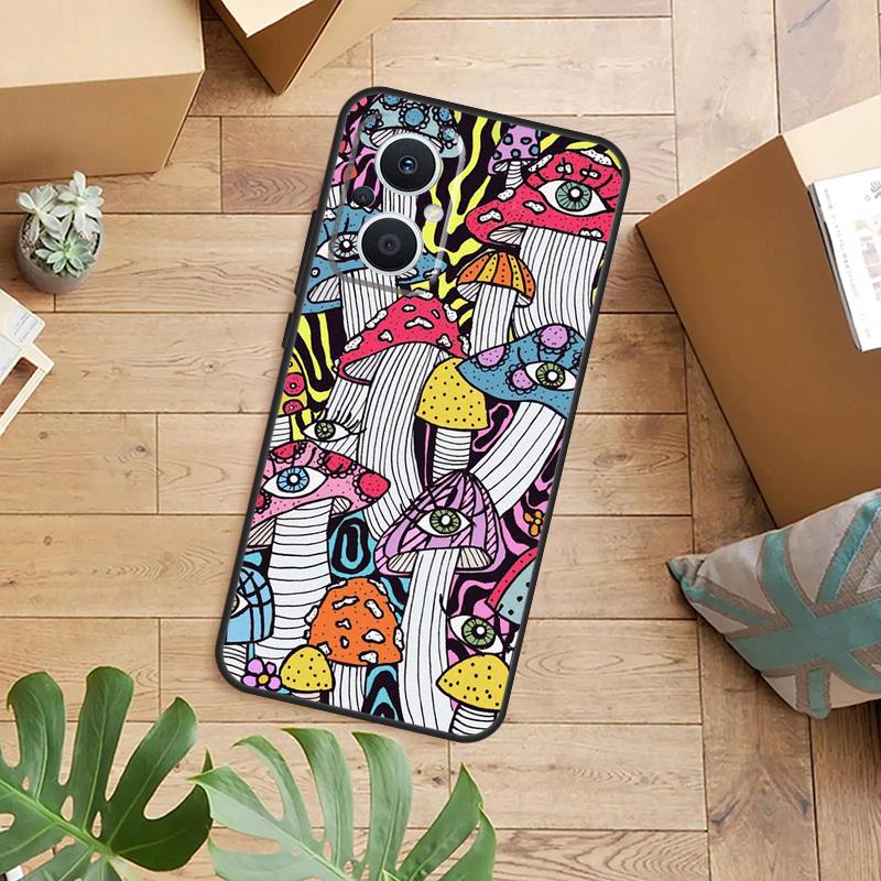 Eyes Pattern Case For OPPO Reno 14F 13F 12F 10 11 12 13 14 Pro 8T 7 8 Lite OPPO Find X8 X6 X5 X9 Pro Cover