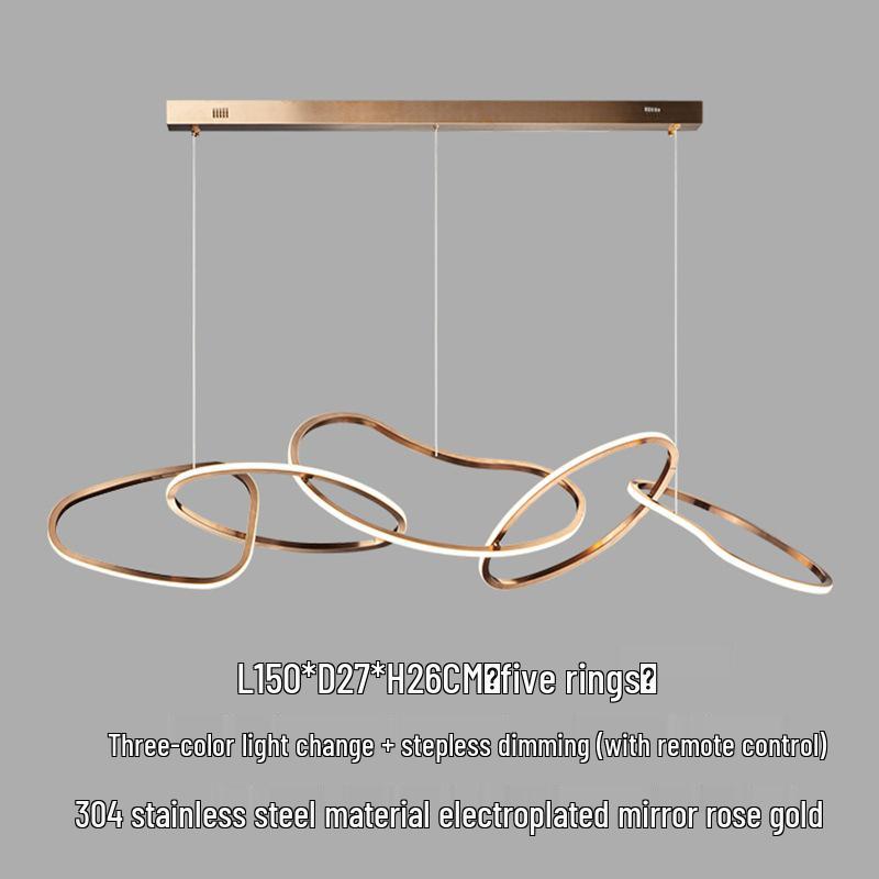 Постмодернистский минималистичный дизайнерский подвесной светильник для бара, отеля или виллы