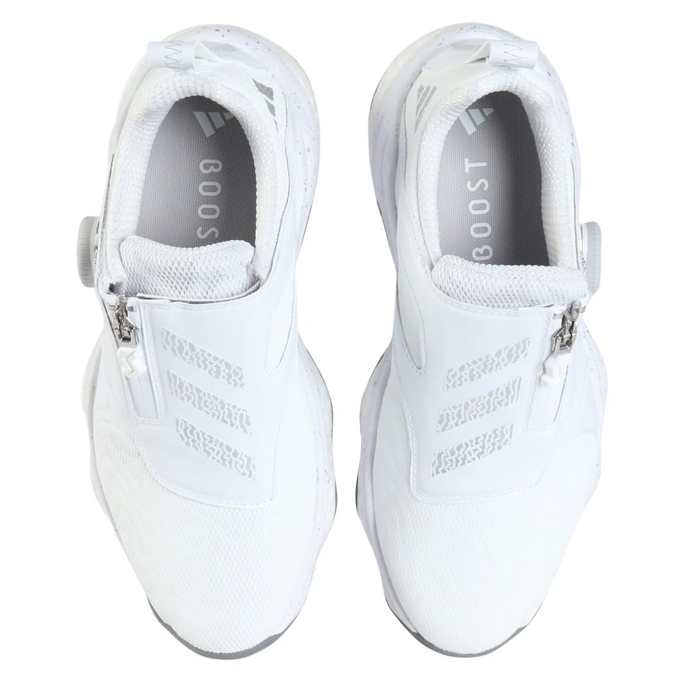 Обувь для гольфа Code Chaos 25 Boa Footwear Two cm 2E [Adidas Golf] женские белые/серебристые металлик/серые 24.0