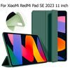 Tablet Silicone Leather Cases for Xiaomi Redmi Pad SE 11 2023 10.6 for Xiaomi Mi Pad 5 /6 Pro 11 Inch 5G Flip Case