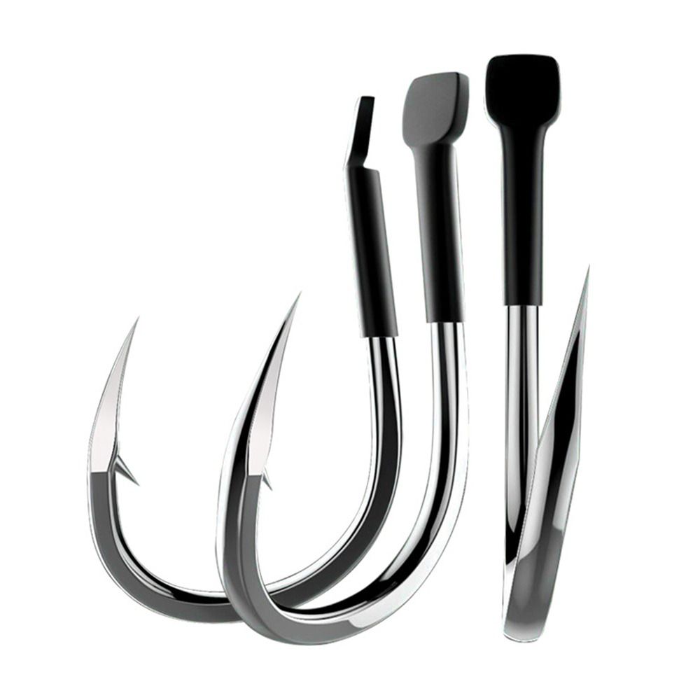 1Box Wide Gap High-carbon Steel fishhook High Carbon Steel fishing hook 2024 Fishing Hooks fishing