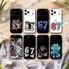 Чехол для телефона ART 67 S-SIX-X S-SEVEN-N Для iPhone 17,16,15,14,13,12,11 Plus,Pro Max,XS, Мягкий силиконовый черный чехол
