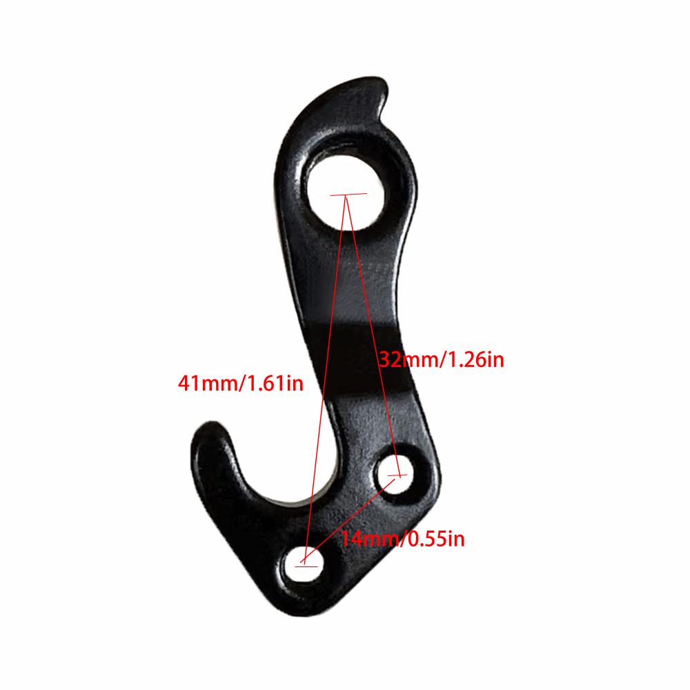 2PCS Aluminum Alloy Bicycle Rear Derailleur Hanger for TREK 322175/ 8500/ 6700/ 4500/4300