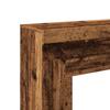 Fireplace Surround Rustic Wood Look 100 x 30 x 87.5 cm Engineered Wood