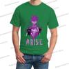Аниме Футболка Solo Leveling Arise Мужская Женская Короткий Рукав Мультяшная Хип-Хоп Футболка Комикс Сон Джин-У Y2K Харадзюку Мода Топы