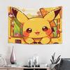 Cutecore Pokemon Halloween Gengar Tapestry Bedroom Decoration Wall Hanging Blanket Tapestry Cool Stuff For Room