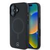 Mercedes Mehmp16S23Rcmk Iphone16 6.1 Czarny/Black Hardcase Gładka Skóra Magsafe