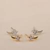 Star Five-pointed Star Meteor Earrings Small Mini Earrings Temperament New Year Style Versatile