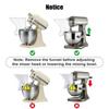 SHGO-Воронка для муки для стационарного миксера Kitchenaid - Насадка с широким горлышком для пересыпания, подходит для стеклянных и нержавеющих мисок