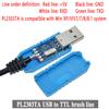 PL2303 USB-UART TTL Кабельный Модуль FT232RL PL2303HX USB-Передатчик в TTL RS232 Серийный Порт Адаптер Модуль CH340 Кабель для Загрузки