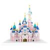 3600 + шт. фэнтезийный замок, строительные кирпичи, розовая серия, замок, церковные блоки, игрушки высокой сложности для взрослых, подарок на день рождения для детей и девочек