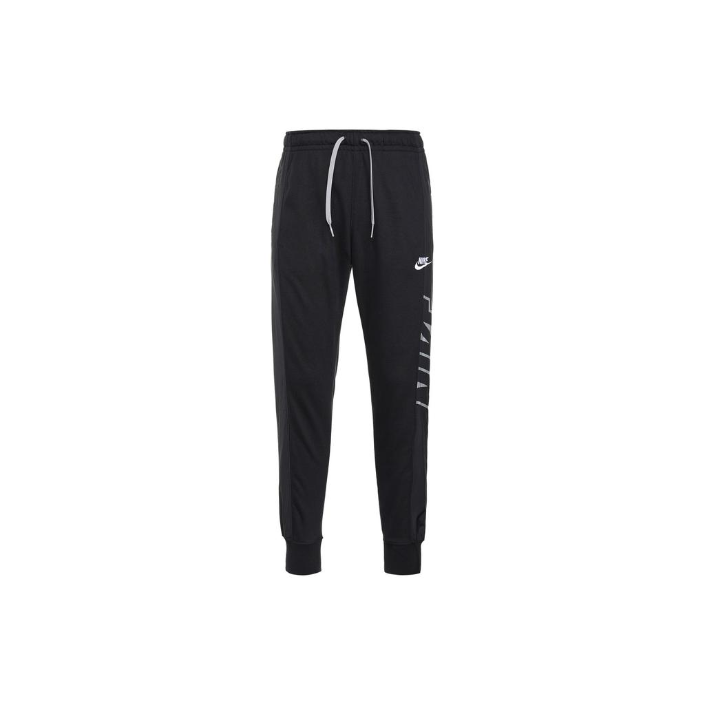 Nike Мужские вязаные спортивные штаны Черные с умеренной манжетой DV1361-010