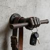 Прочный крючок для мышц руки Железный вешалка для ключей Креативный настенный крючок Шляпы
