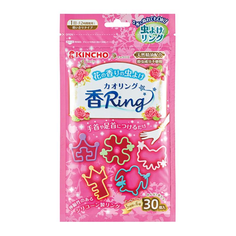 KINCHO Kincho Kaoring Кольцо от насекомых розовое 30 шт.