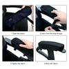 New Slow Rebound Memory Foam Armrest Cushion Pad Chair Mat Elbow Rest Cover