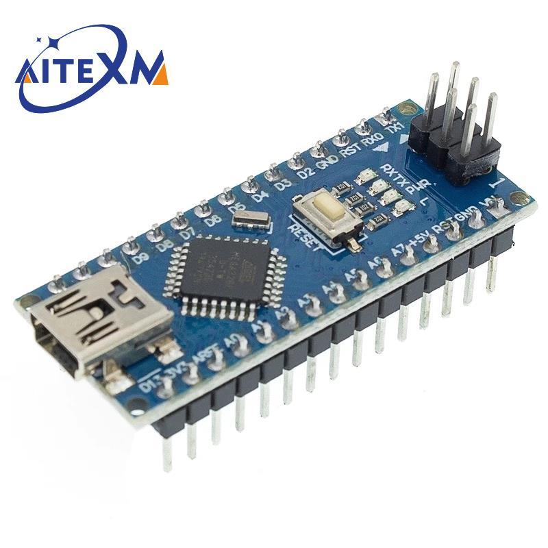 Mini / Type-C / Micro USB Nano 3.0 с загрузчиком совместимый Nano контроллер для arduino CH340 USB драйвер 16Mhz ATMEGA328P
