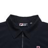 Fila Платье-рубашка с коротким рукавом, однотонное, тканое, удобное, простое, женское, F11W638308FDB