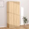 VidaXL Wardrobe Sonoma Oak 90x52x200 Cm Chipboard