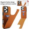 Вертикальная подставка Слоты для карт Кошелек Кожаный чехол Для iPhone 16 Pro Max 15 Plus 14 13 12 11 Xs MAX Se Трехстворчатая крышка-подставка