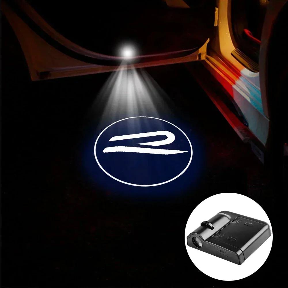 LED Light Car Door Projector HD Welcome Light For VW Volkswagen Golf Sagitar Tiguan Touareg Scirocco Passat Variant B8 Touran zp0