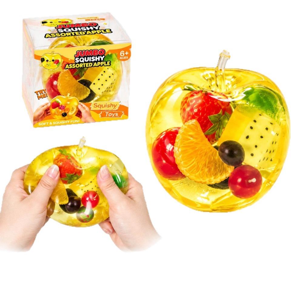 Simulation Fruit Fruit Squishy Toy Large Size Stress Relief Squishy Sensory Fidget Toy Gift
