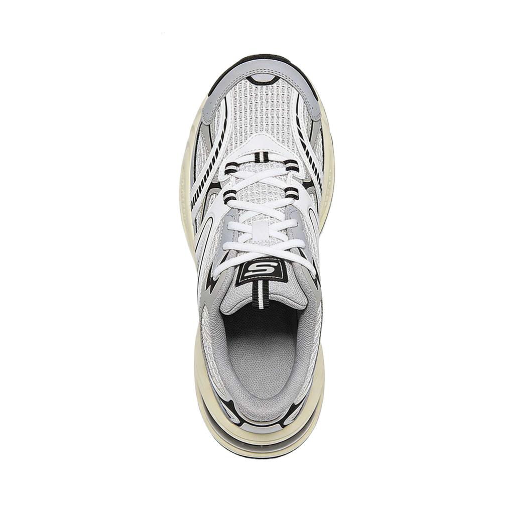 Skechers Сетчатые низкие кроссовки в стиле "Dad Shoes" с круглым носком и шнуровкой для мужчин 183208-WGY
