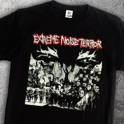 Футболка Extreme Noise Terror 2024 Рождество Унисекс Подарок фанату S - 5XL EN053 Унисекс Футболка