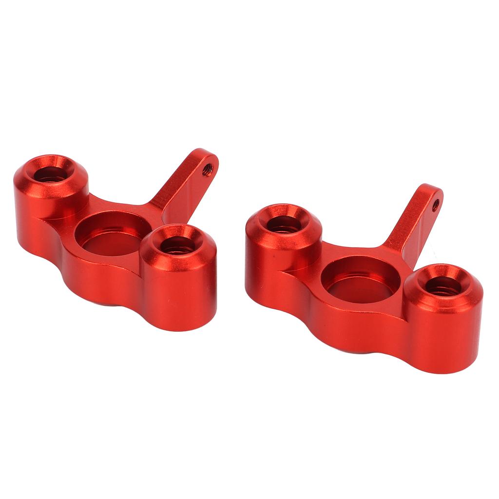 2Pcs RC Metal Steering Knuckles Replacement RC Aluminum Alloy Steering Hub Carrier for JLB 1Celsius10 Truck